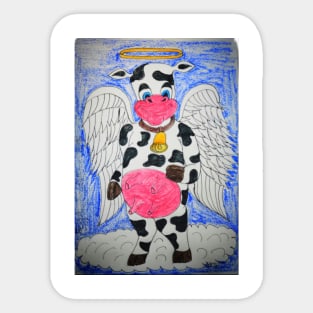 Holy Cow Sticker